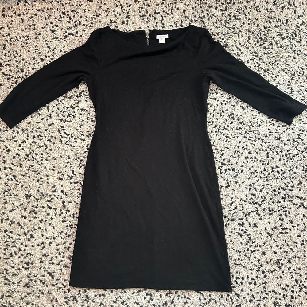 Xhilaration Black quarter Sleeve Dress